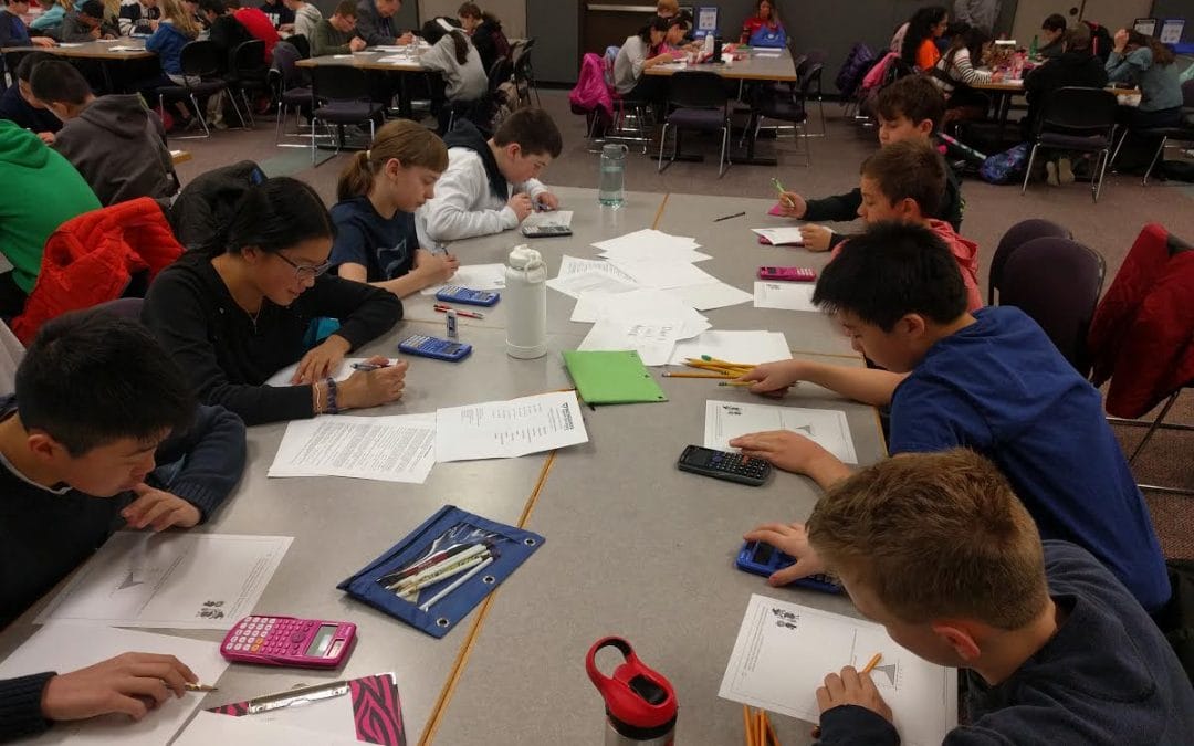 Middle School MathCounts Team Competes at RIT